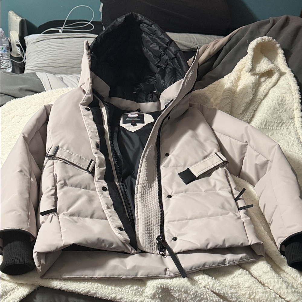 Canada Goose Black and White Jacket worn once.